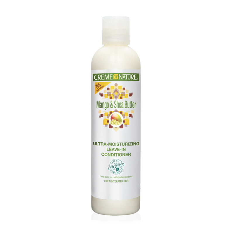 CREME OF NATURE MANGO & SHEA BUTTER Ultra-Moisturizing Leave-In Conditioner