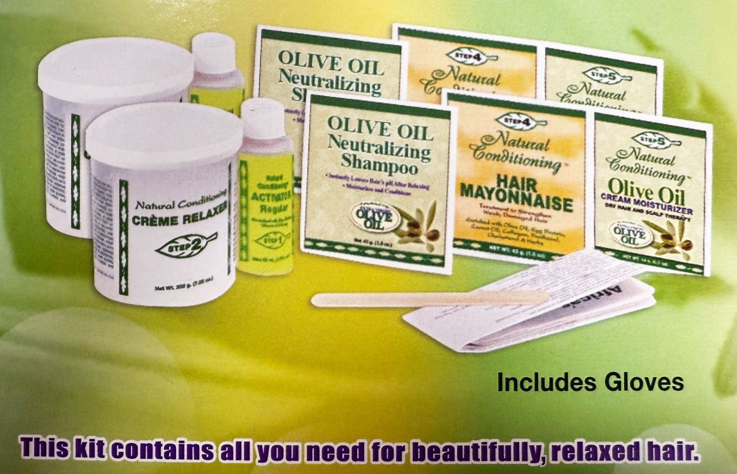 ORIGINALS Olive Oil Conditioning Relaxer System 2App [REGULAR]