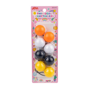Joy Twin Bead Ponytailers 40mm [Assorted Colors] #16291