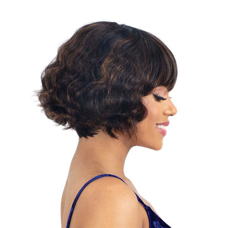 Naked Brazilian Natural 100% Human Hair Wig Luca