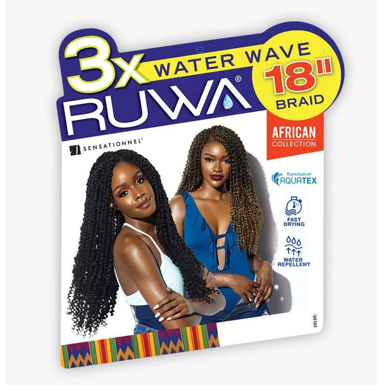 3X Ruwa Water Wave Braid 18" 24"