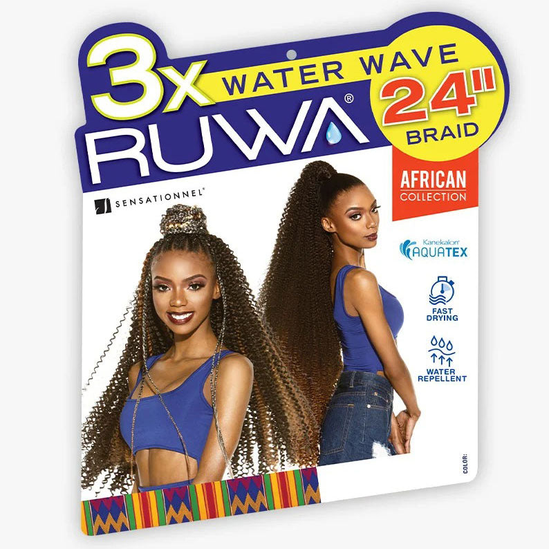 Ruwa Water Wave Braid 24" 3x