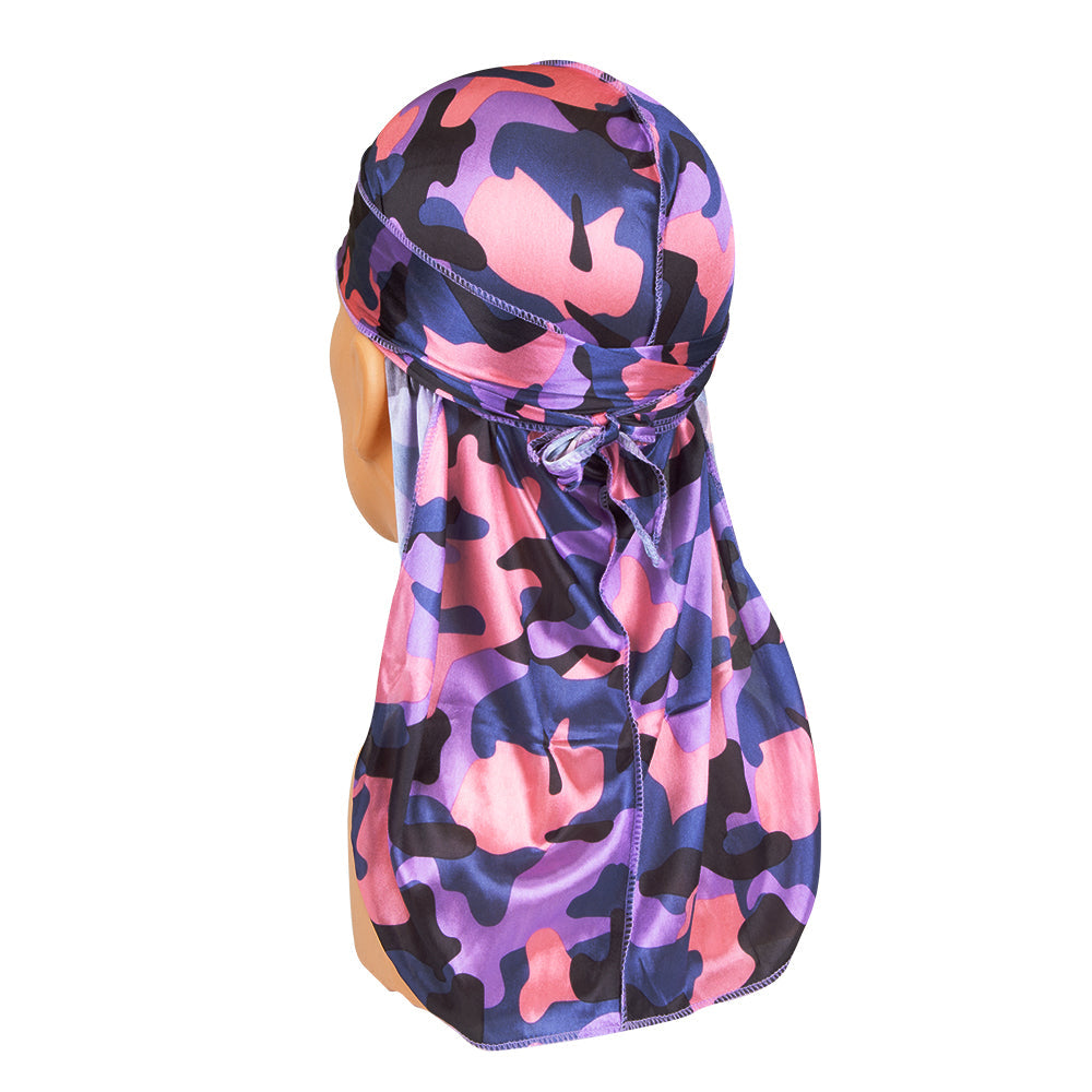 NICKA K TYCHE Camo Durag [PINK] #TDU22