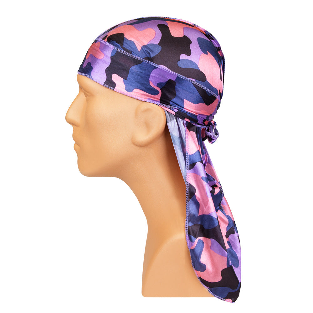 NICKA K TYCHE Camo Durag [PINK] #TDU22