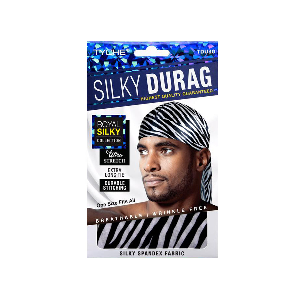 NICK K TYCHE Silky Durag [ZEBRA] #TDU30