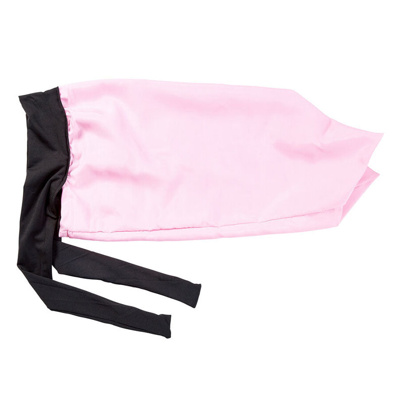 #Hbr08 Silky Wide Edge Braid Bonnet [Assorted Color]