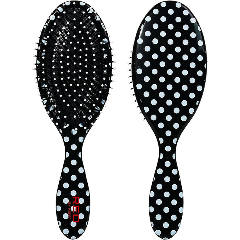 RED by KISS Kids Paddle Detangler [Polka Dots] #HH39