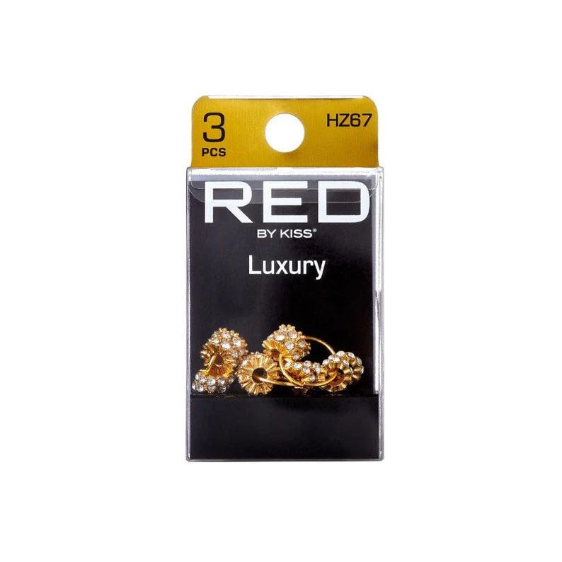 RED Braid Charm 3pcs #HZ67