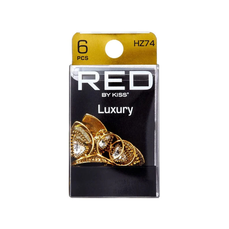 RED Braid Charm 6pcs #HZ74