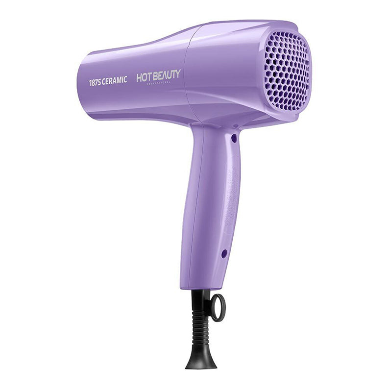 Sèche-cheveux Puissant à Séchage Rapide Hot Beauty 1875-Céramique [Purple] #Hbd03