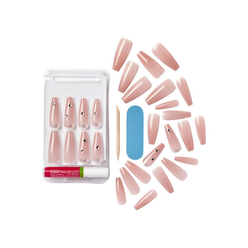 Ongles premium Kiss Bare But Better [Fate] #Bnp50