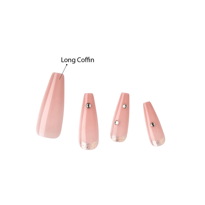 Ongles premium Kiss Bare But Better [Fate] #Bnp50