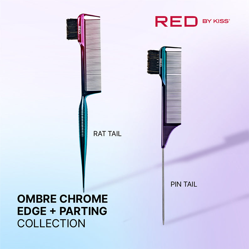 #Hh111 Peigne de séparation et de coupe 3 en 1 100 % poils de sanglier [fibre de carbone] [queue d'épingle]