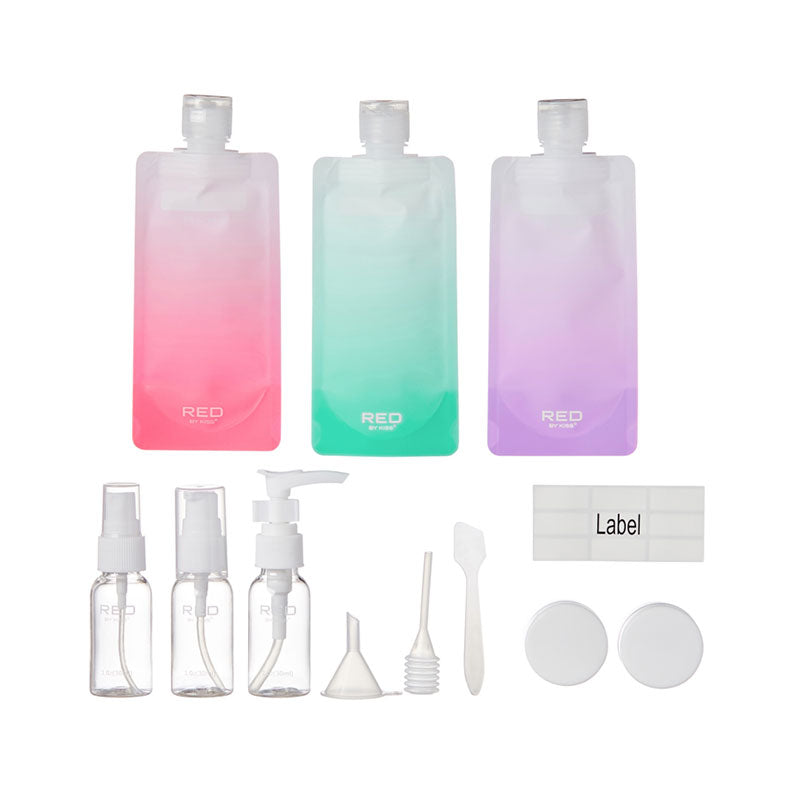 #Bt02 Travel Mate Refillable Containers Set