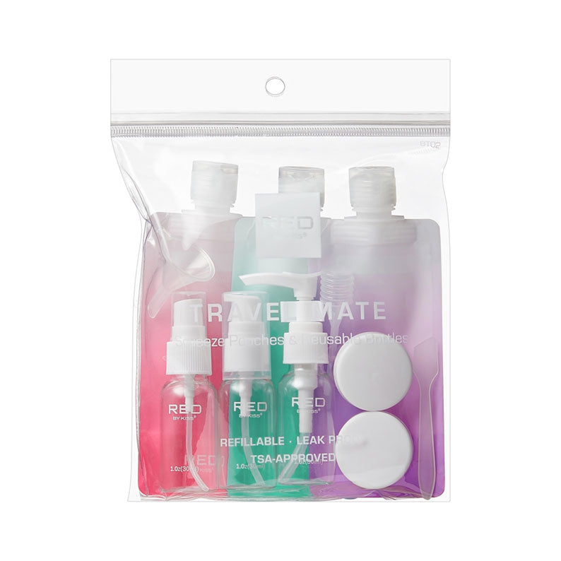 #Bt02 Travel Mate Refillable Containers Set