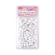 Perles rondes Joy #01730, taille standard, 200 carats [blanches]