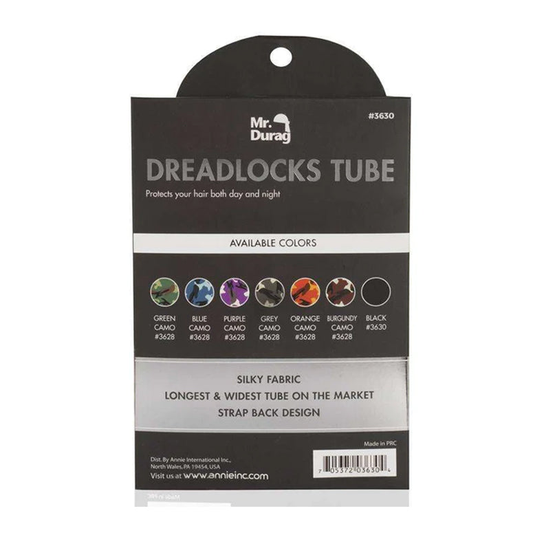 ANNIE Dreadlocks Tube w Strapback [Black] #03630