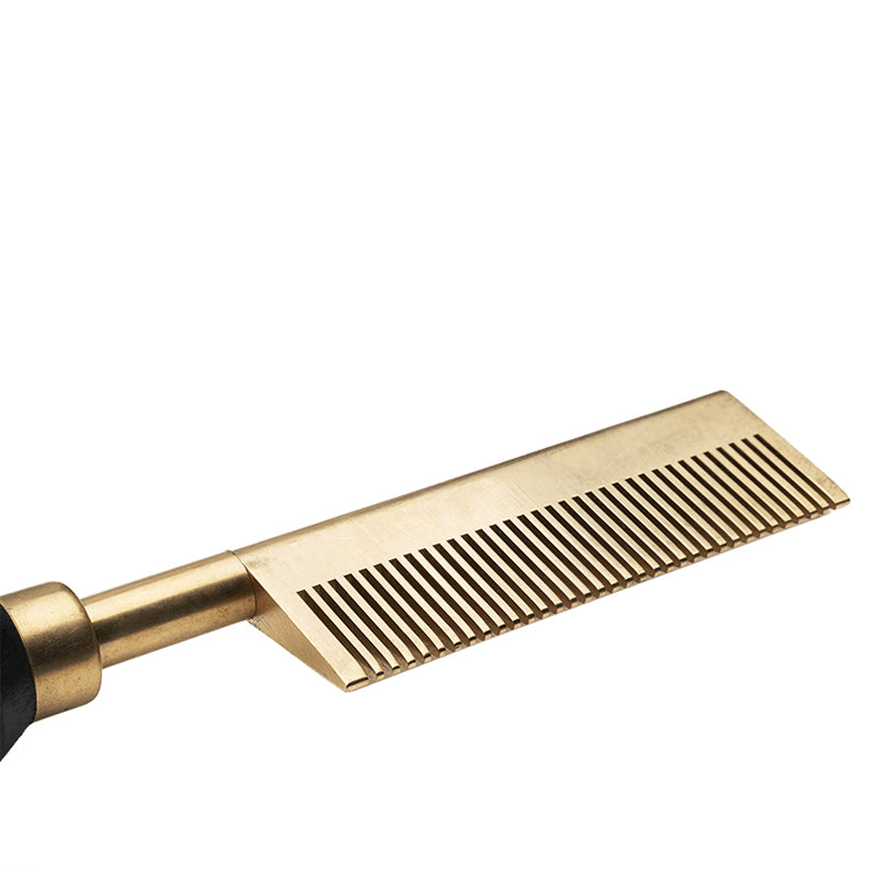 ANNIE HOT & HOTTER #05530 Electric Straightening Hot Comb [MEDIUM STRAIGHT TEETH]