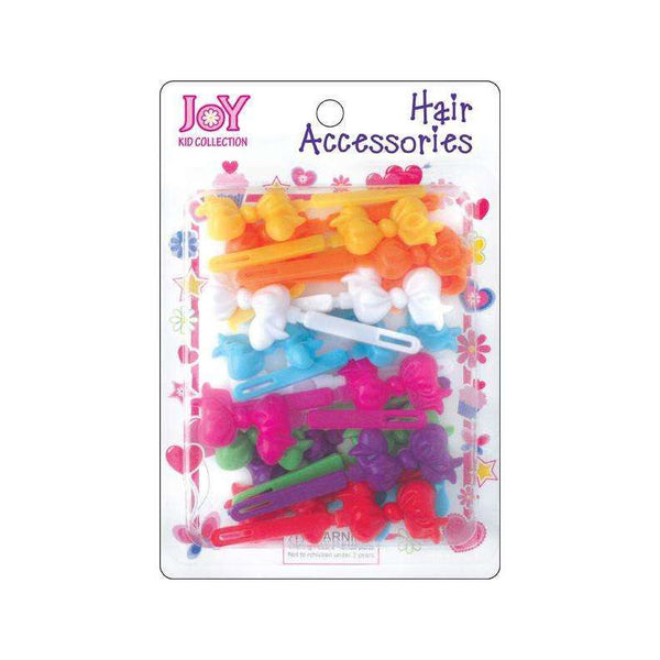 ANNIE JOY #16364 Hair Barrettes [RIBBON] [RAINBOW]