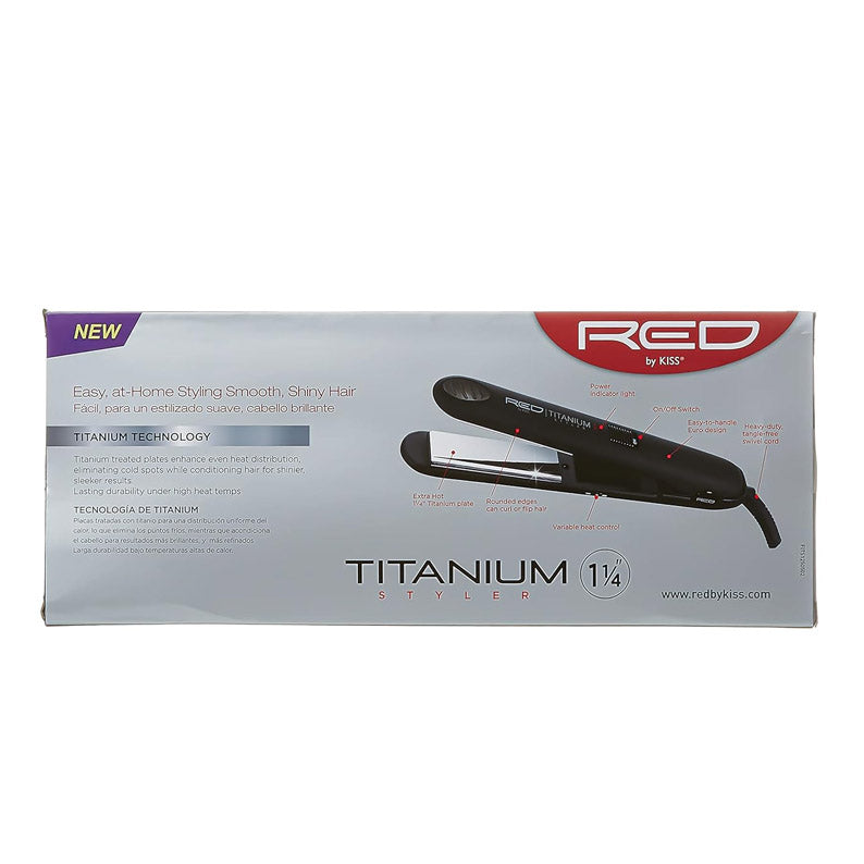 Fer plat styler en titane #Fits125 1&amp;1/4"