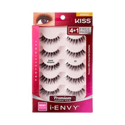 Kiss Ienvy Lot de faux cils en cheveux humains de qualité supérieure #Kpem33 Demi Wispies 01