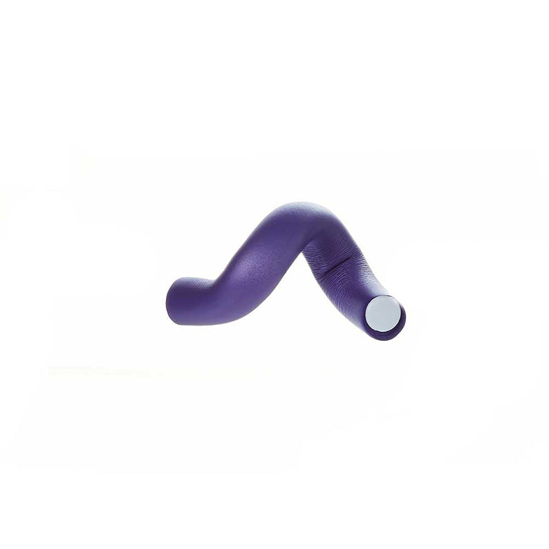 Tiges flexibles #Hrf08, longueur 18 cm, diamètre 19 mm, 5 pièces [Violet]