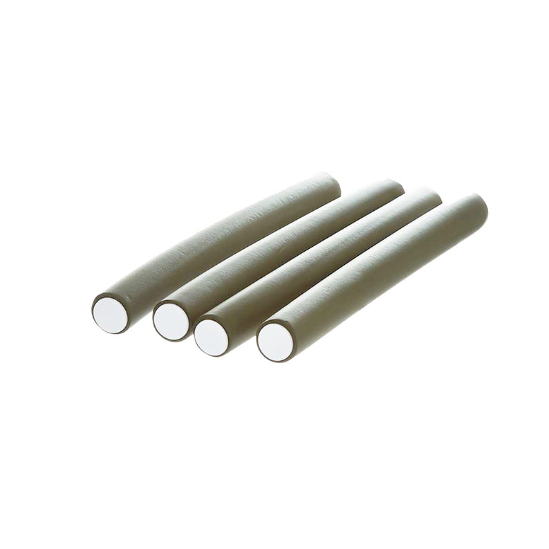 #Hrf19 Flexi Rods 10" Length 1" Diameter 4Pcs [Dark Green]