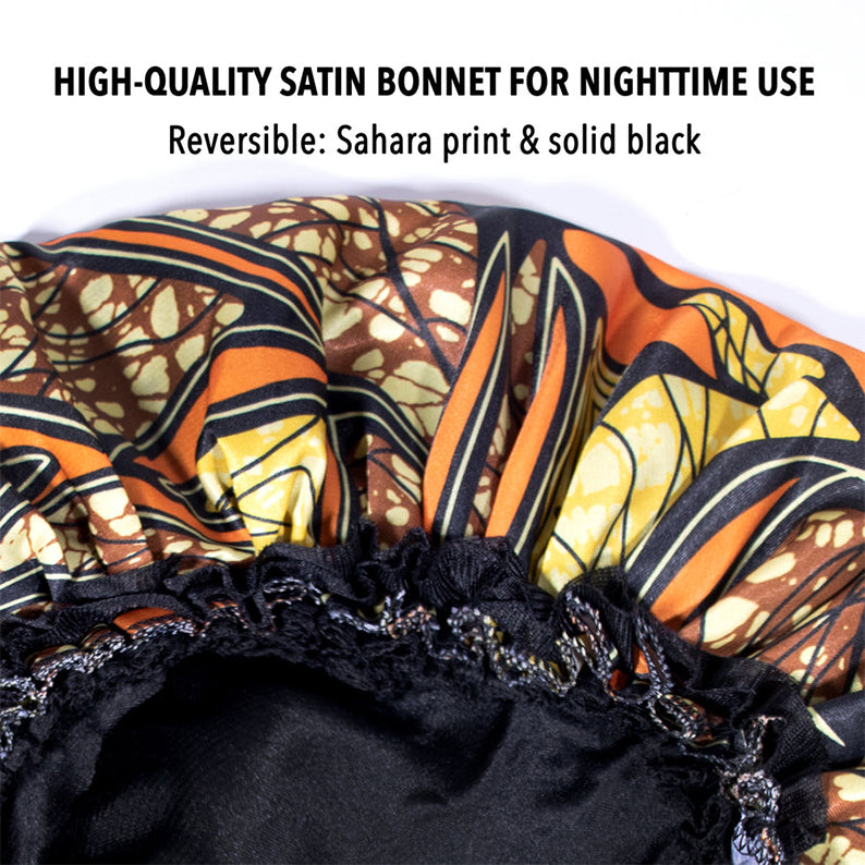 FIRSTLINE EVOLVE Satin Reversible Bonnet [SAHARA] #669