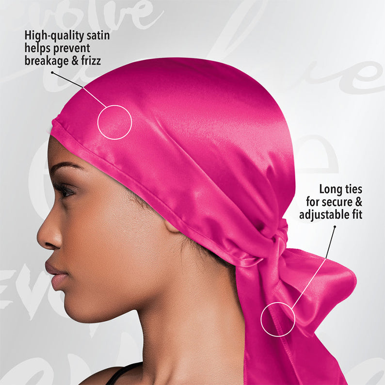 Firstline Evolve Satin Wrap Scarf [Fuchsia] #4406