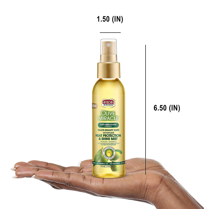 Olive Miracle Heat Protection & Hair Shine Mist