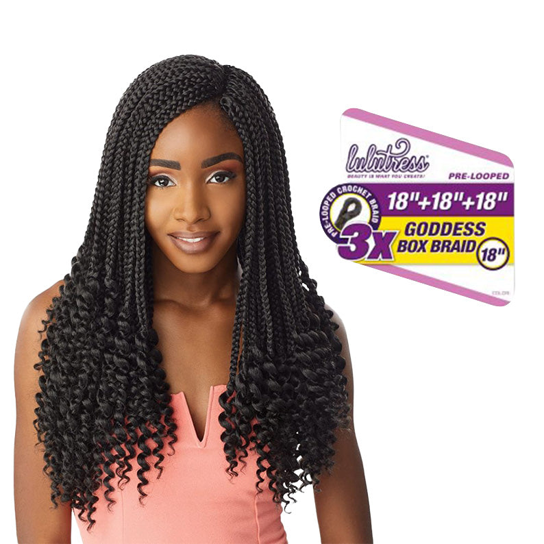 SENSATIONNEL Lulutress 3x Goddess Box Braid 18"