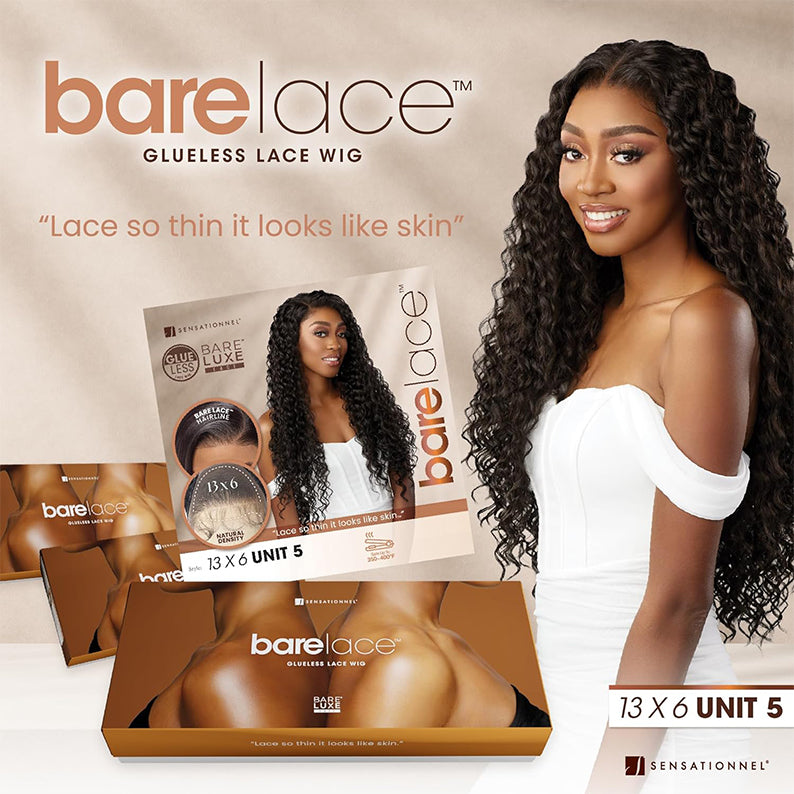 SENSATIONNEL Bare Lace Glueless Synthetic Extra Transparent Luxe Lace Front Wig - 13X6 UNIT 5