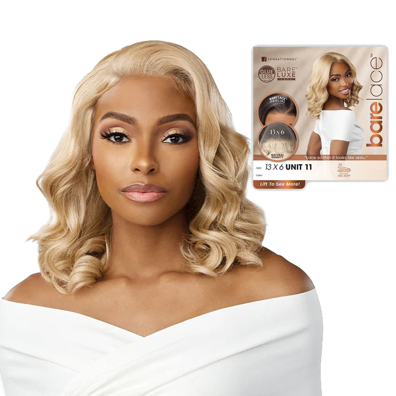 SENSATIONNELBare Lace Glueless 13x6 Lace Front Wig - 13x6 UNIT 11