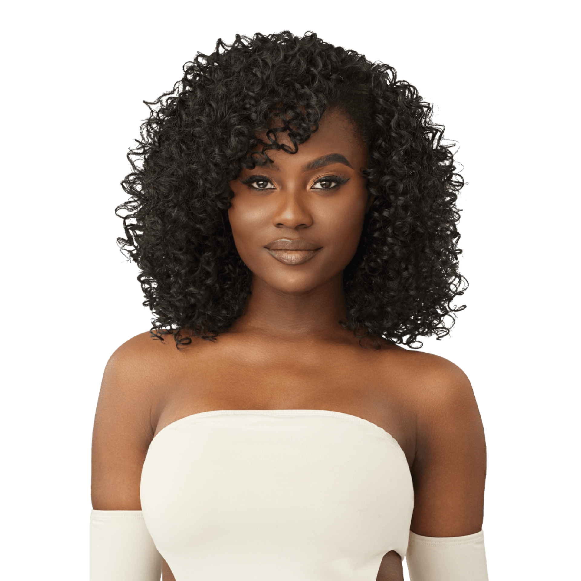 Quick Weave Synthetic Hair Half Wig Kiora 14"