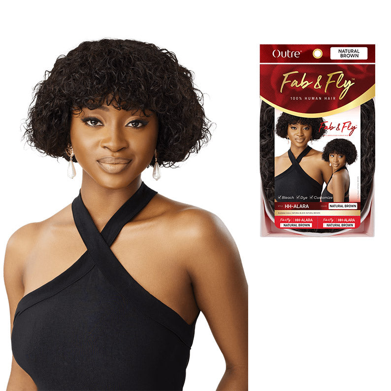 OUTRE Fab & Fly 100% Human Hair Full Cap Wig ALARA