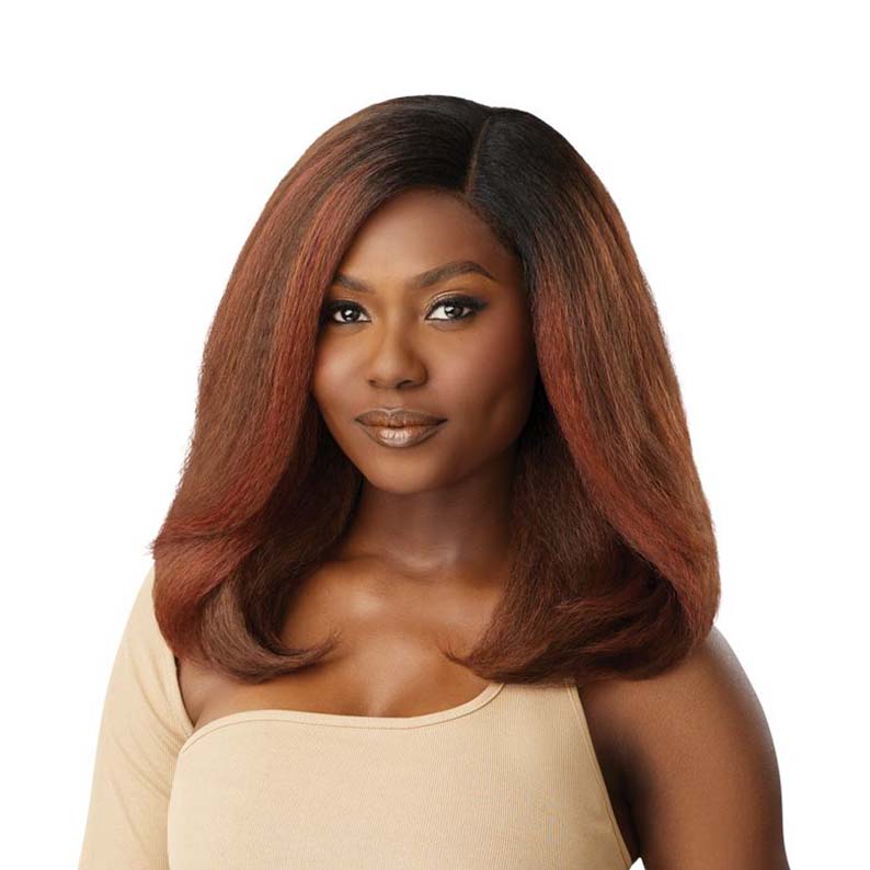 OUTRE Melted Hairline Synthetic Hair Glueless 5" Deep Part HD Lace Front Wig - SAMIRA