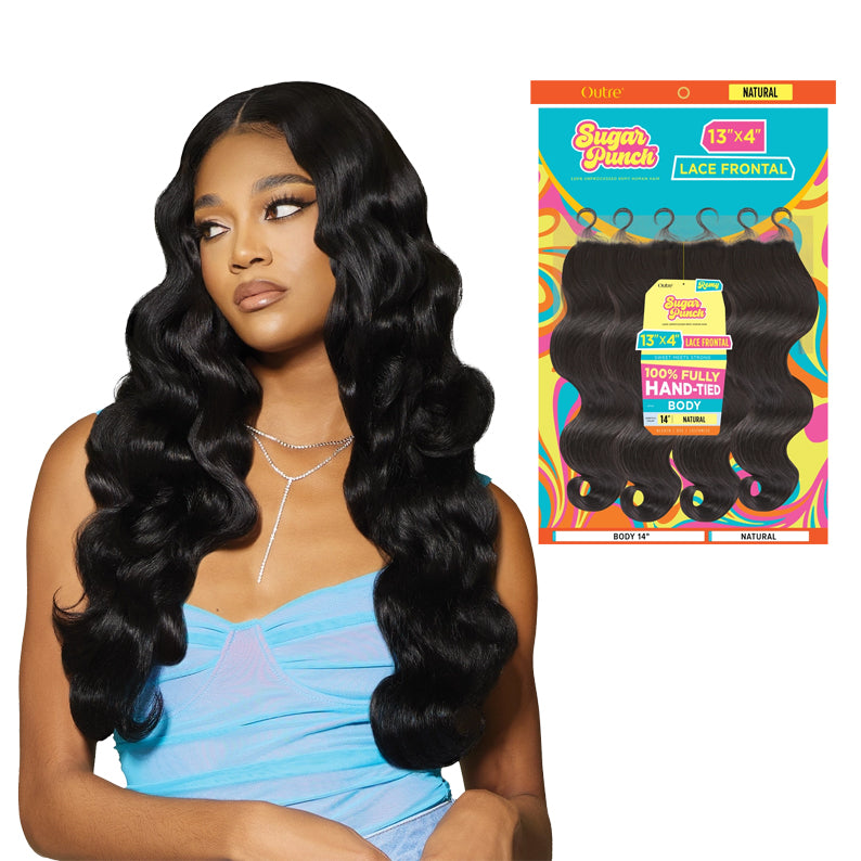 OUTRE Sugar Punch 13X4 HD Body Lace Closure 12"