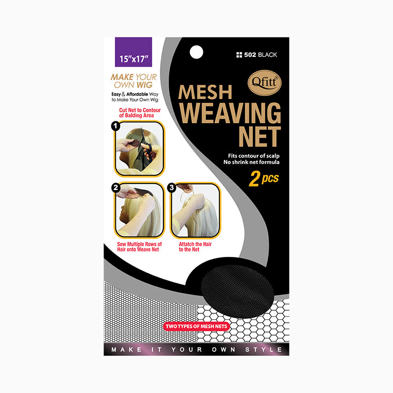 M&M QFITT Mesh Weaving Net 2pcs [BLACK] #502