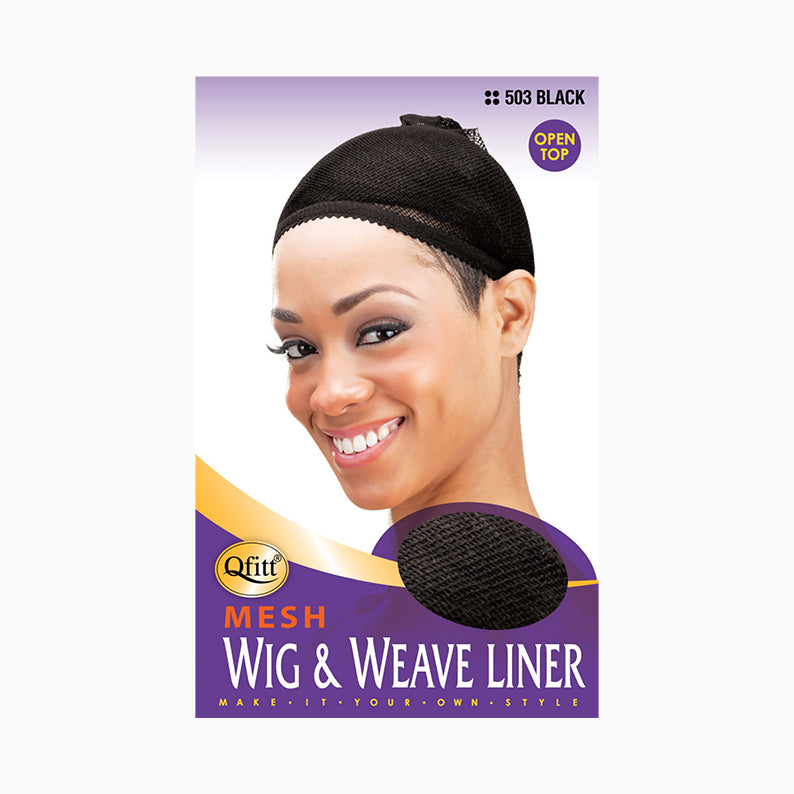 M&M QFITT Mesh Wig & Weave Liner [BLACK] #503