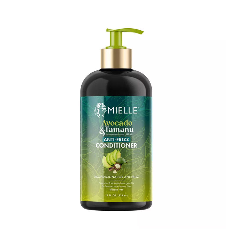 MIELLE ORGANICS Avocado & Tamanu Anti-Frizz Conditioner 12oz