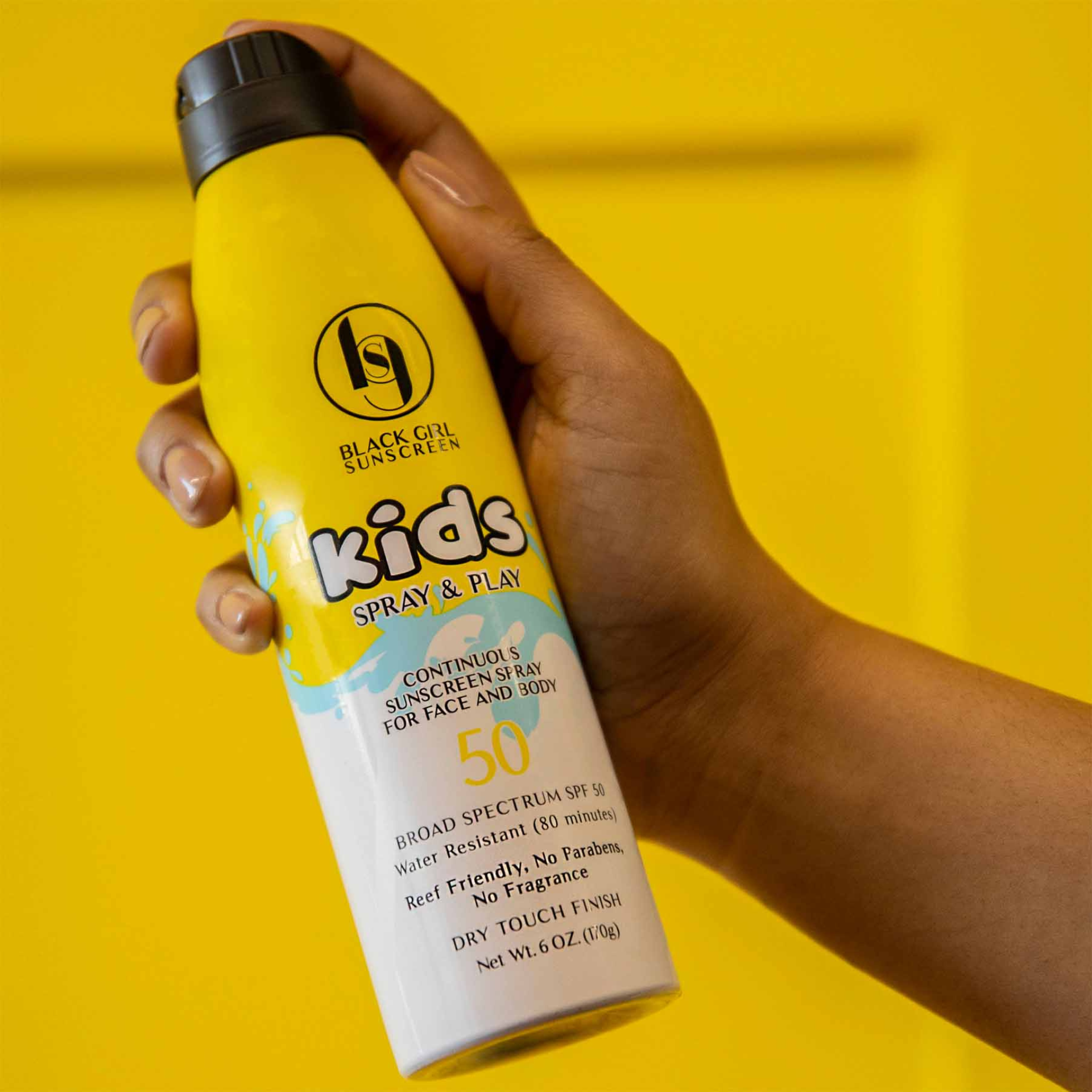 Crème solaire Spray &amp; Play SPF 50 pour enfants