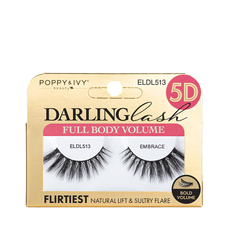 ABSOLUTE NEW YORK Darling Lash full body volume false eyelashes 5D multi dimensional lashes for bold natural lift