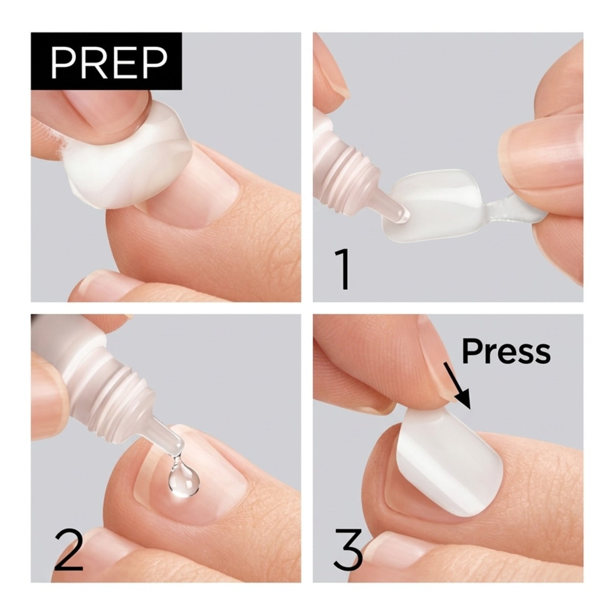 96 Faux Ongles De Pieds À Couverture Complète #96TN01