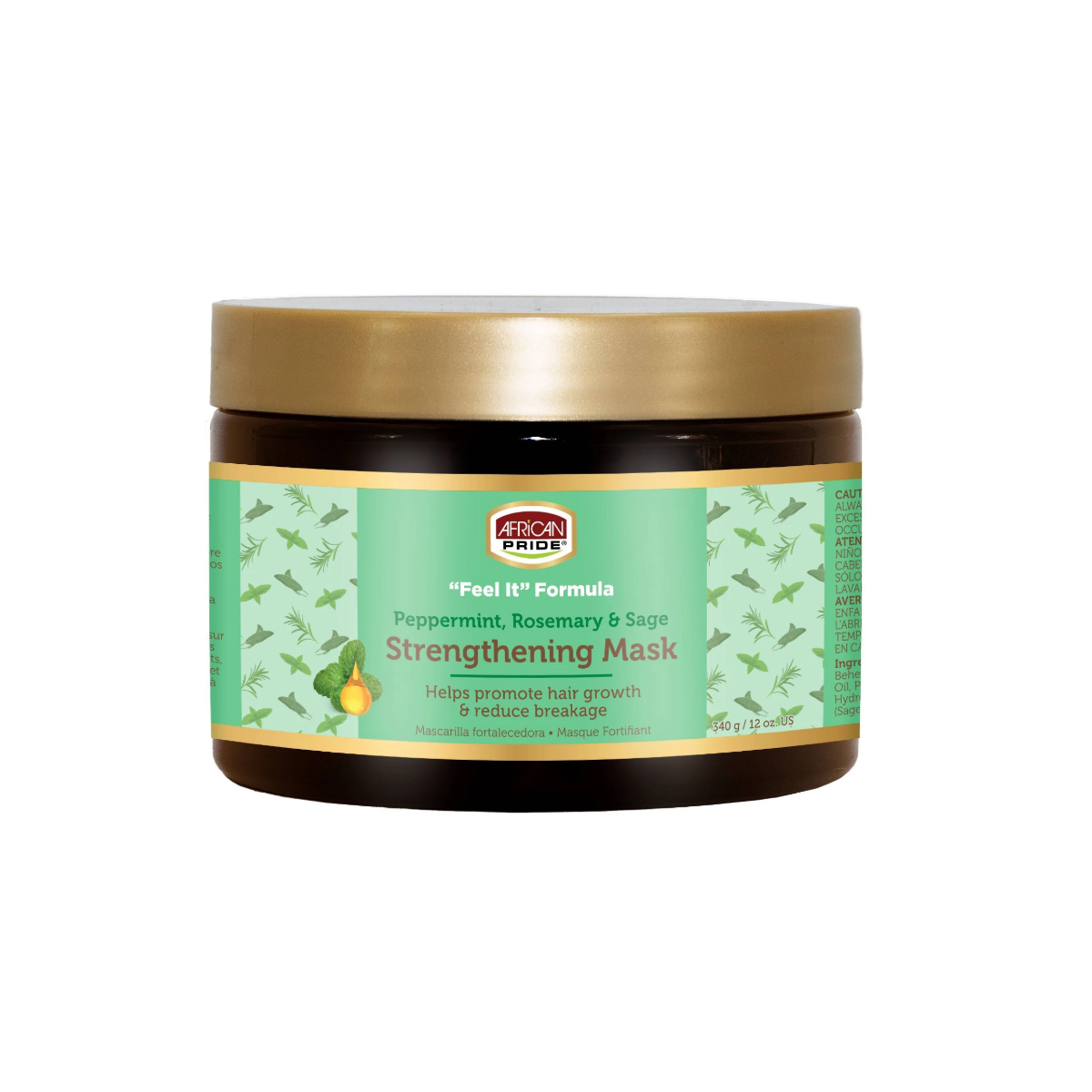 AFRICAN PRIDE "Feel It" Formula Mask 12oz