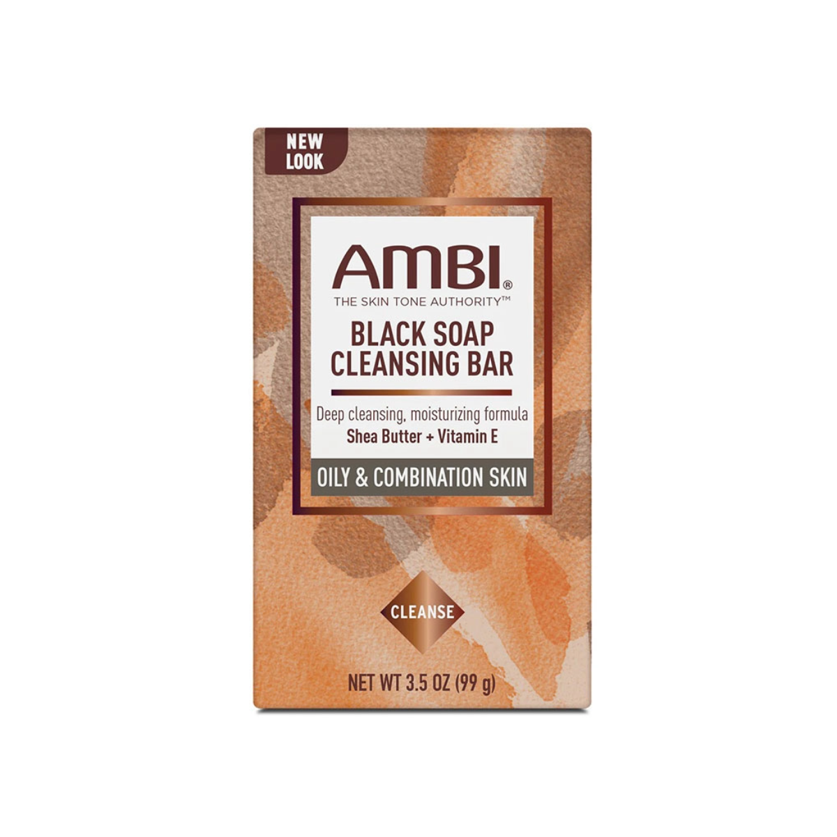 Barre de savon noir AMBI 3,5 oz