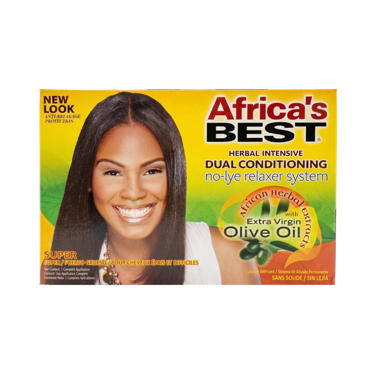 Africa's BEST Herbal Intensive Relaxer [Super] Kit