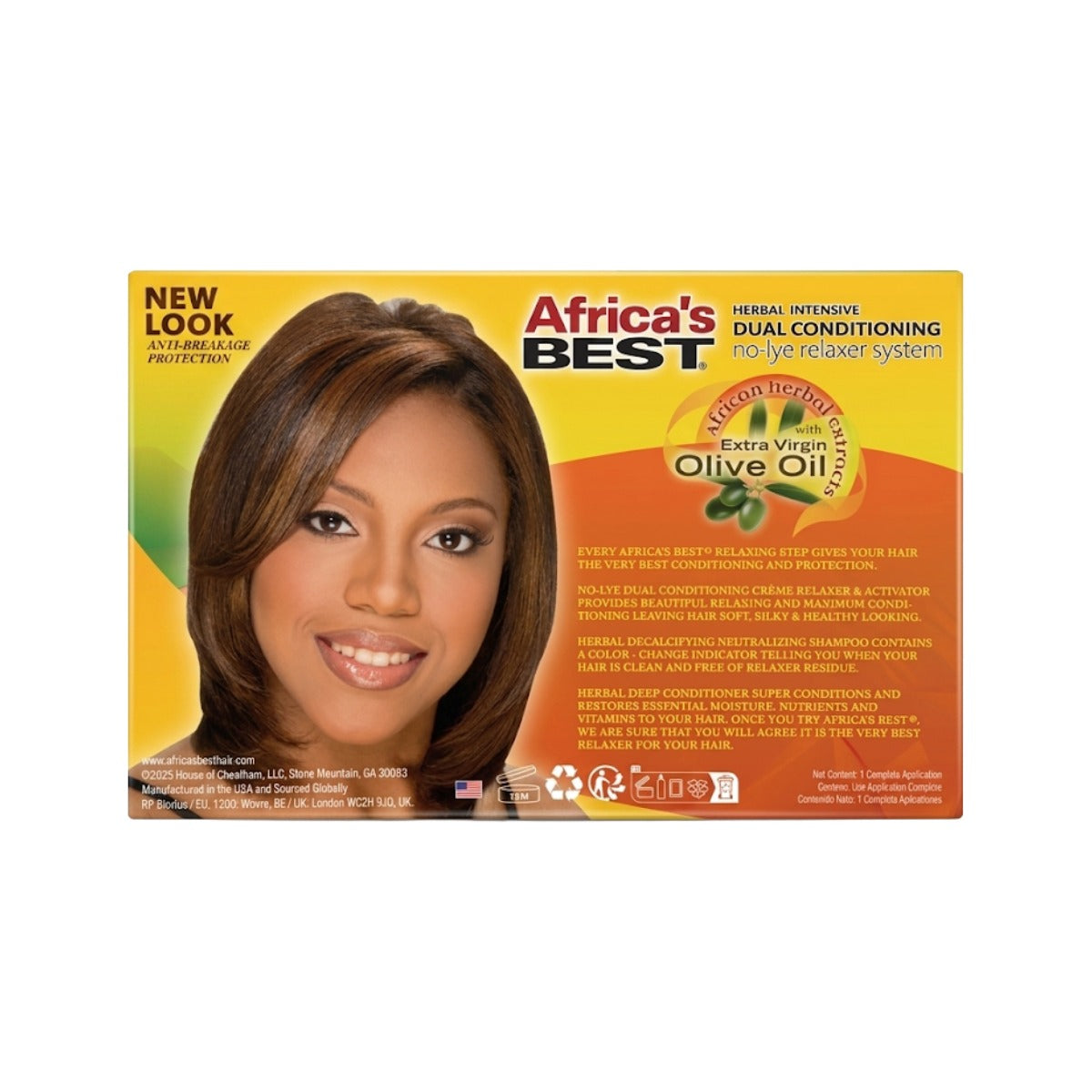 Africa's BEST Herbal Intensive Relaxer [Super] Kit