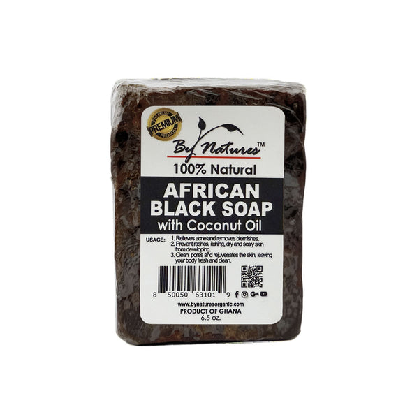 Savon noir africain [huile de coco]