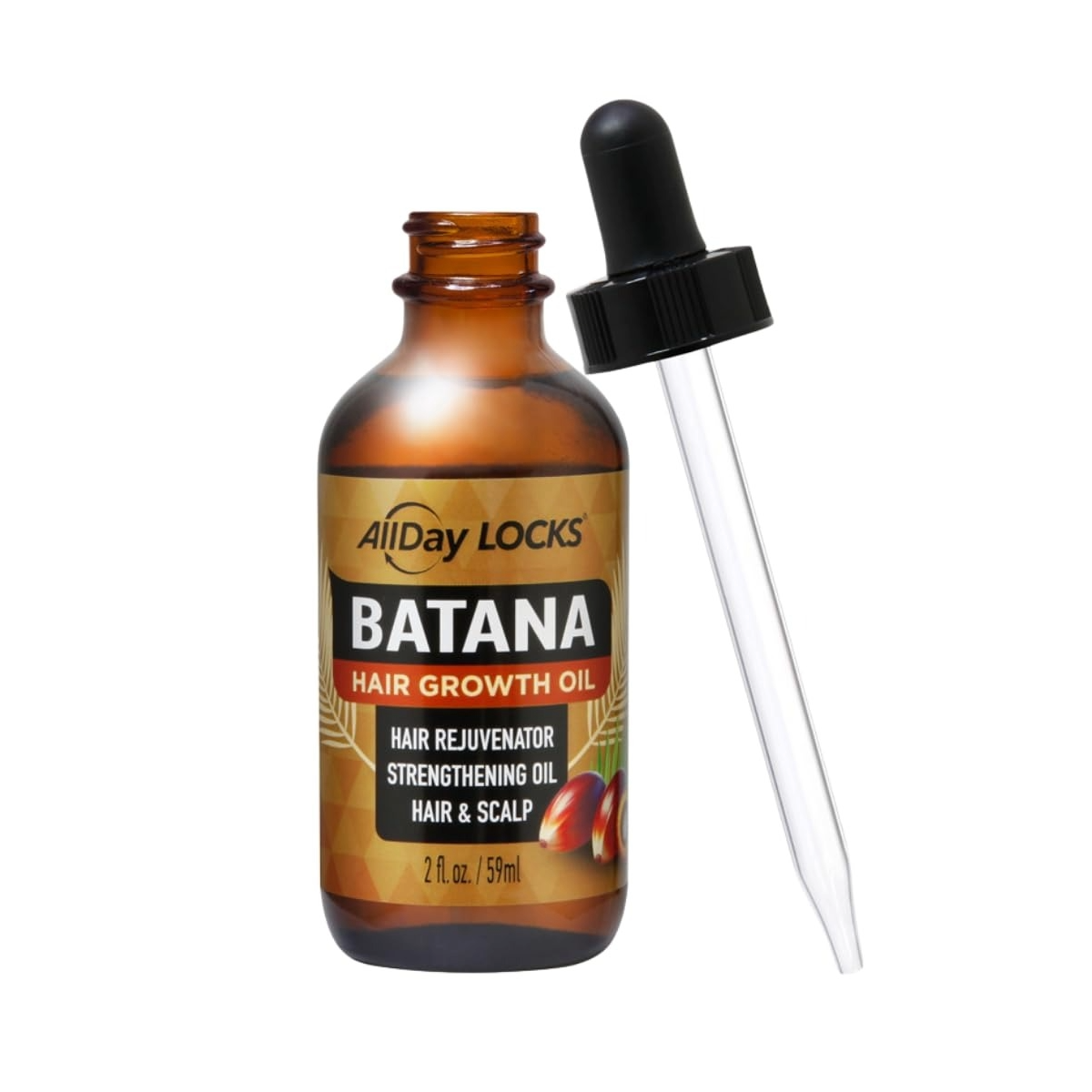 Huile de Croissance Capillaire Batana AllDay LOCKS 2oz