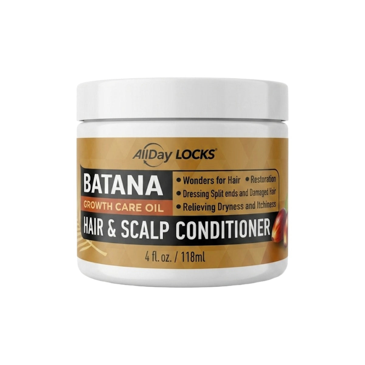 AllDay LOCKS Batana Hair & Scalp Conditioner 4oz
